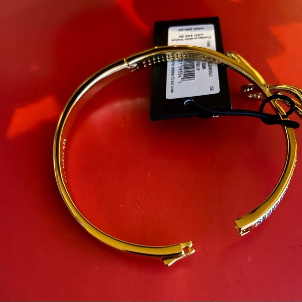 Kate Spade Bracelet,Kate Spade Gold Bow Accent Bracelet - Picture 7 of 8